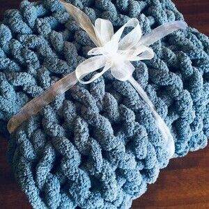 Custom Handmade Chunky Throw